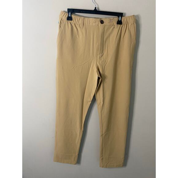 New Chubbies The Travertines Everywear Pants, Tan, Size Large - Picture 1 of 3